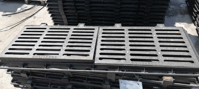 定城镇球墨铸铁连体双篦展示