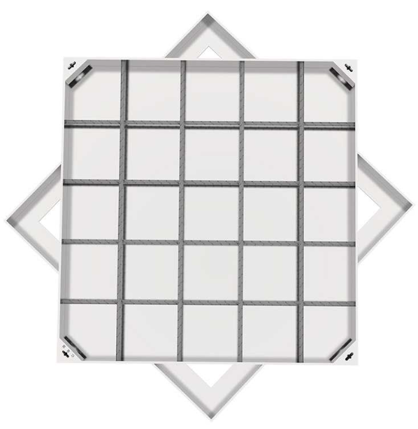 定城镇不锈钢方井展示